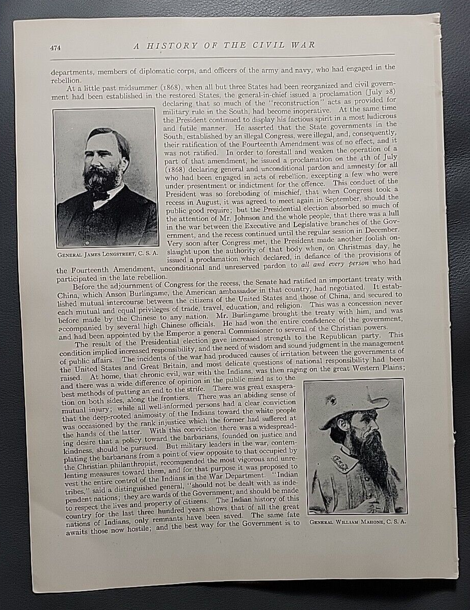 'Commander Barney' & Camp Butler, Lossing's History of the Civil War Page 473
