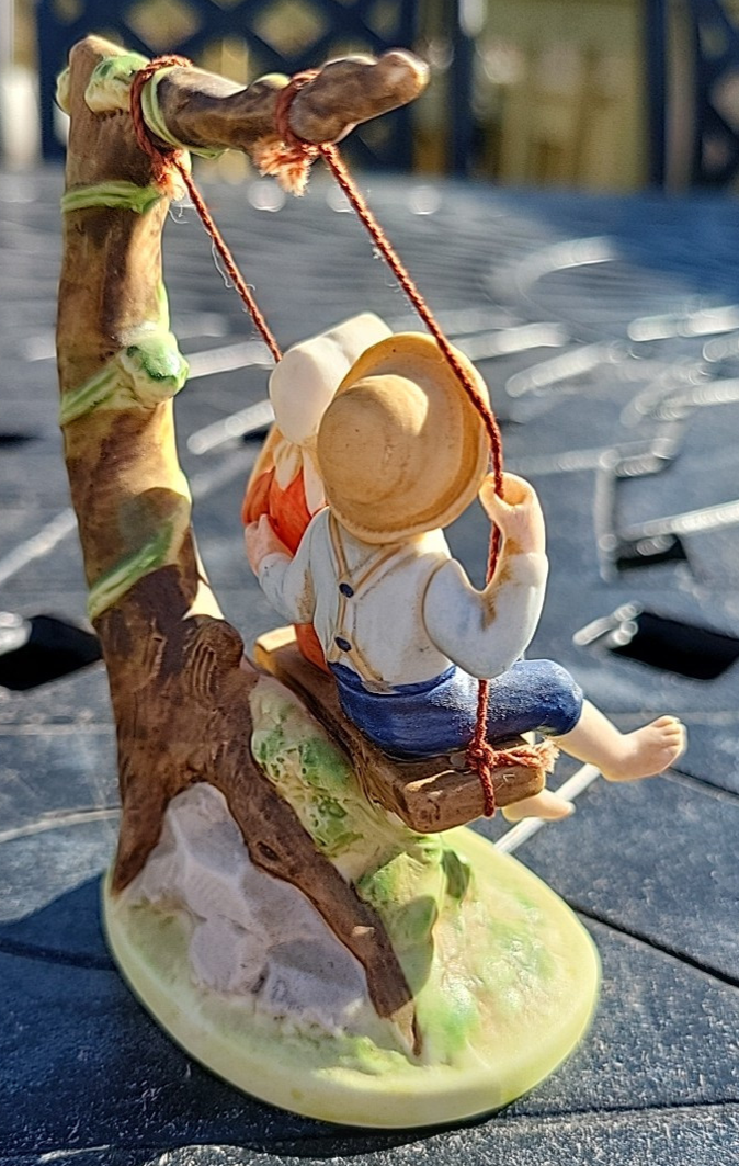Vintage Norman Rockwell's SUMMER FUN Figurine 1983