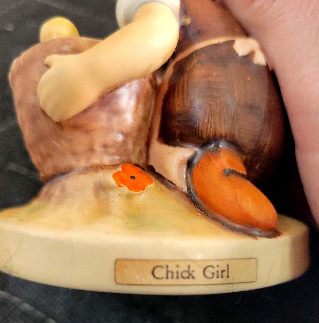 Vintage Hummel Goebel Figurine Chick Girl 57/0 W Germany TMK3