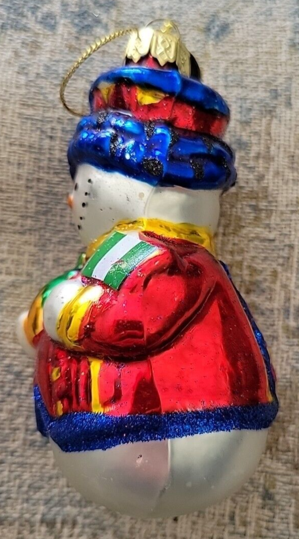 2001 Thomas Pacconi Classics, Tree Ornament Christmas Nigeria Snowman
