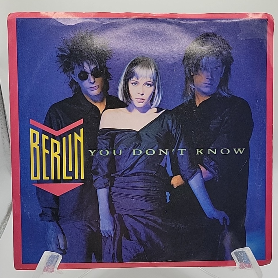 Berlin YOU DON'T KNOW Geffen Records 45 Promo 1986