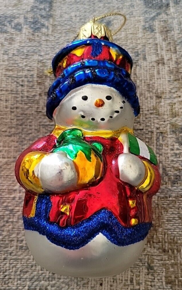 2001 Thomas Pacconi Classics, Tree Ornament Christmas Nigeria Snowman