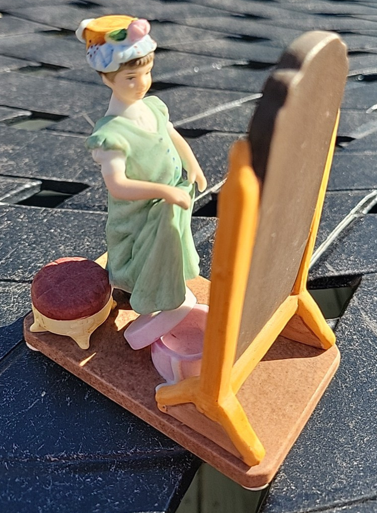 Vintage Norman Rockwell's ALMOST GROWN UP Figurine NRM Collection 1985