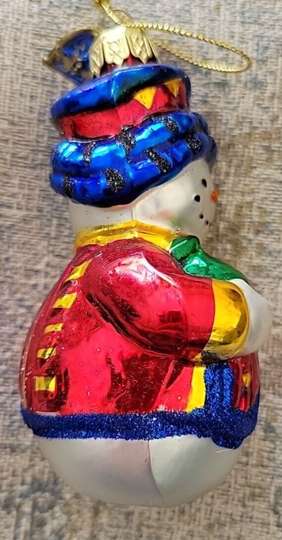 2001 Thomas Pacconi Classics, Tree Ornament Christmas Nigeria Snowman