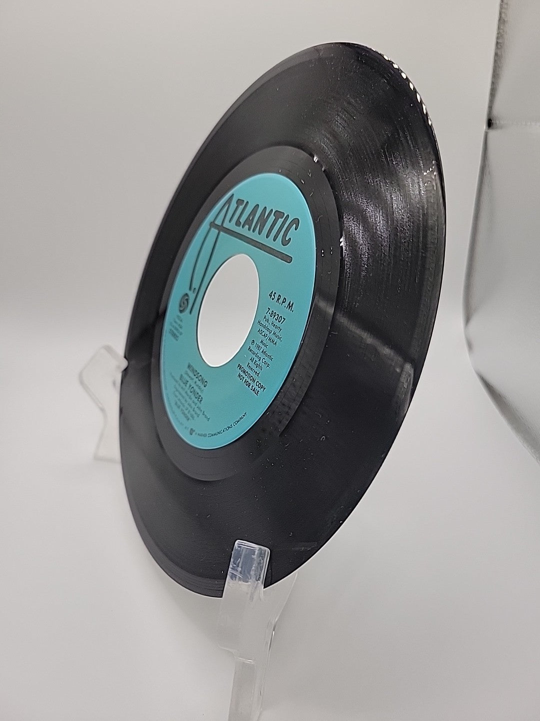 Windsong BLUE YONDER Atlantic Records 45 Promo 1987