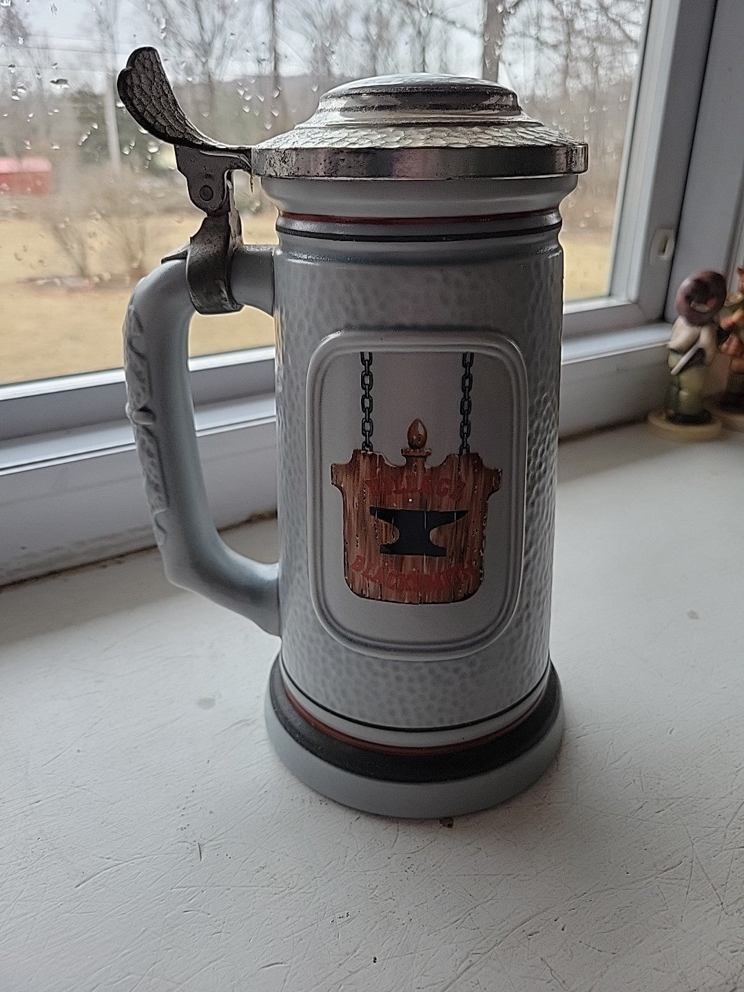 AVON The Building of America Beer Stein Collection “The Blacksmith” Vintage 80’s