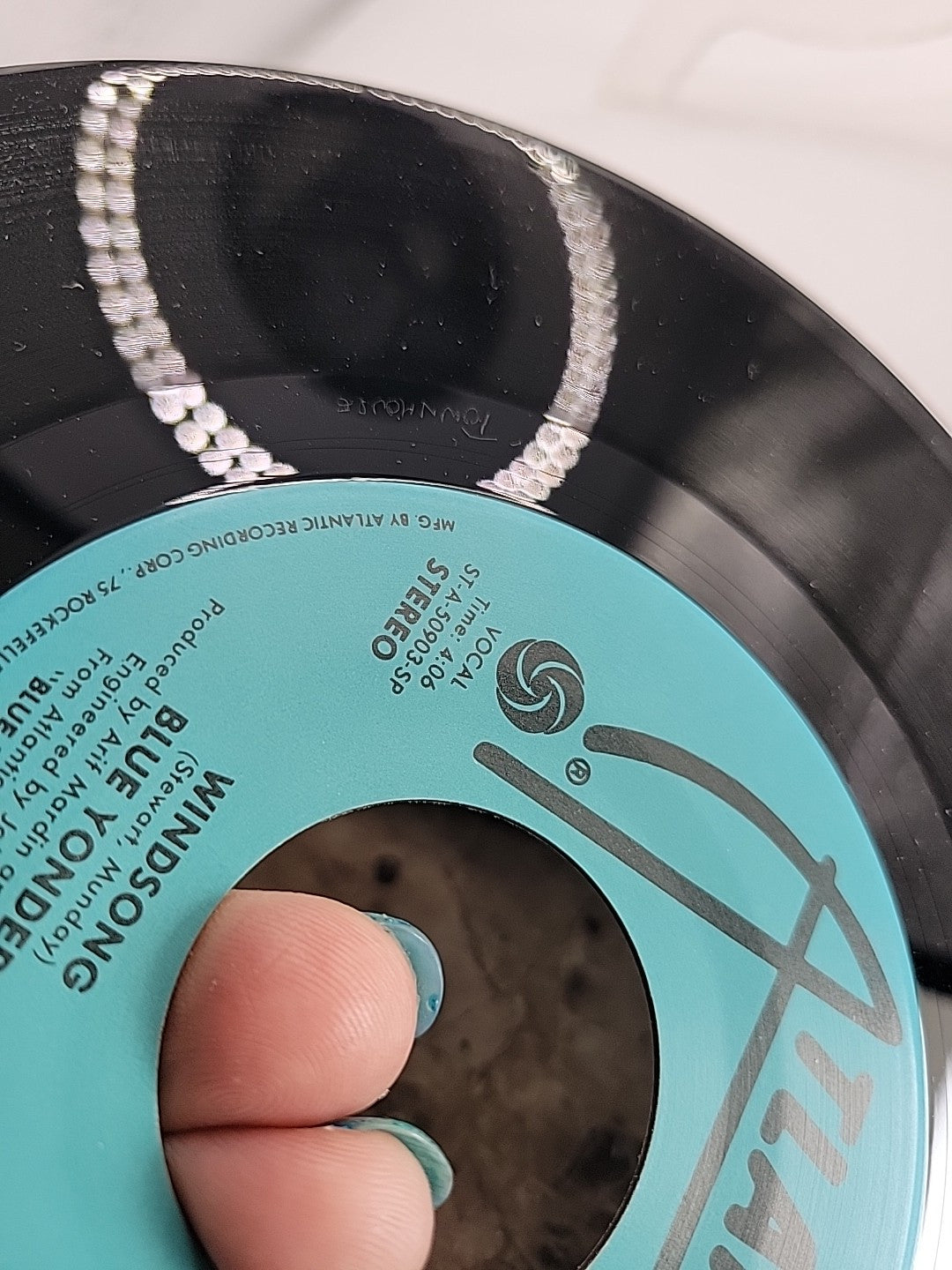 Windsong BLUE YONDER Atlantic Records 45 Promo 1987