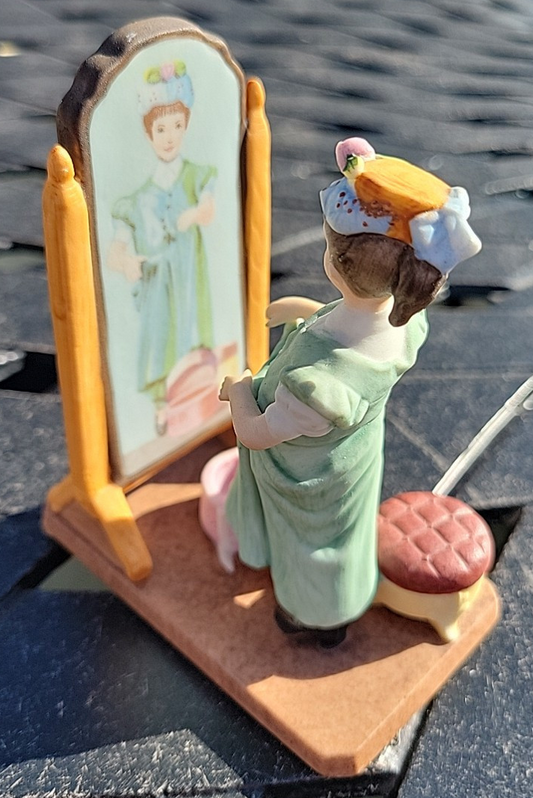 Vintage Norman Rockwell's ALMOST GROWN UP Figurine NRM Collection 1985