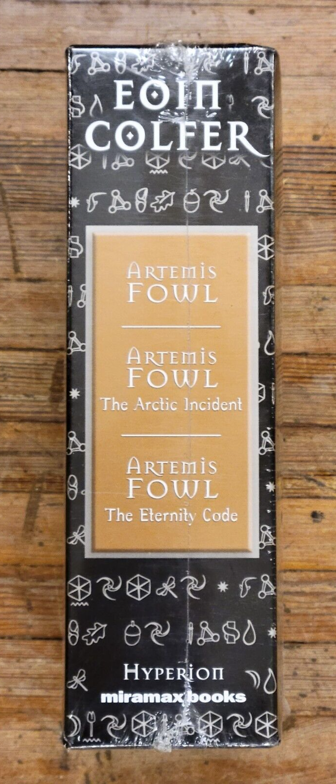 ~SEALED~ Artemis Fowl CRIMINAL MASTERMIND COLLECTION 3 Book Box Set Eoin Colfer