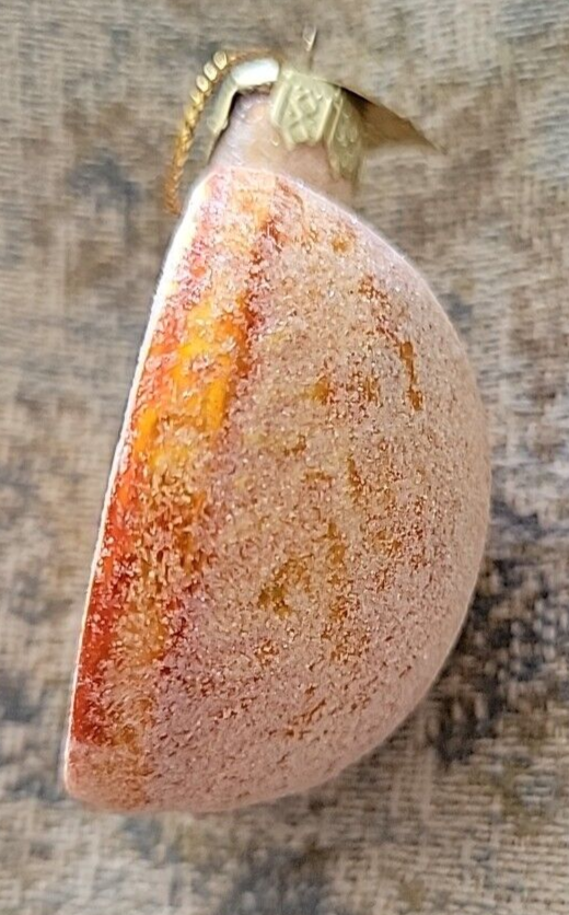 2001 Thomas Pacconi Classics, Tree Ornament Frosted Sliced Orange