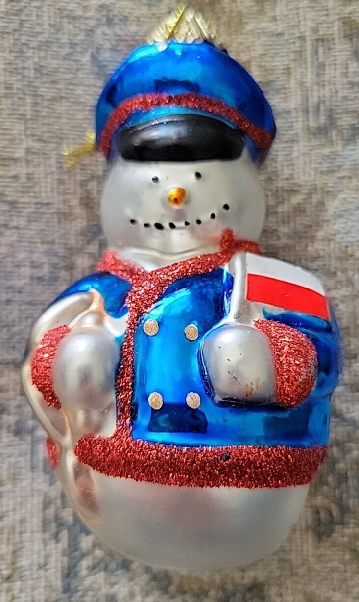 2001 Thomas Pacconi Classics, Tree Ornament Christmas Poland Snowman
