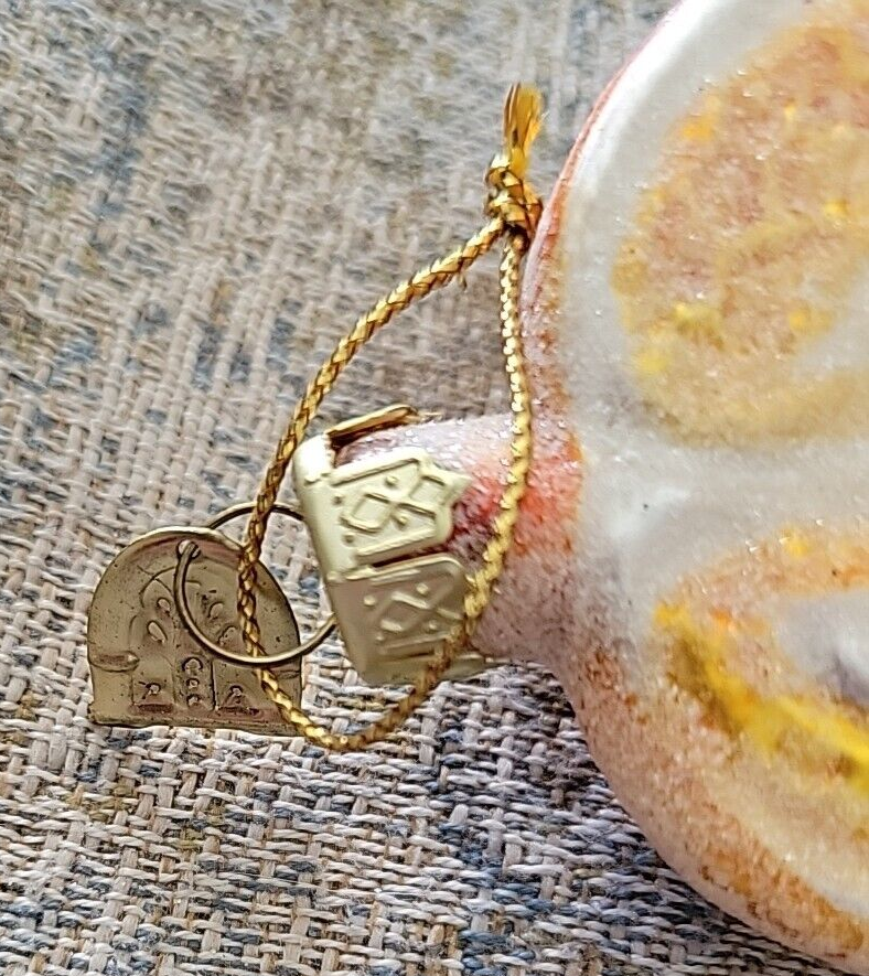 2001 Thomas Pacconi Classics, Tree Ornament Frosted Sliced Orange