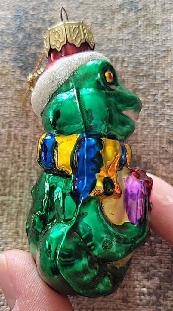 2001 Thomas Pacconi Classics, Tree Ornament Christmas Toad