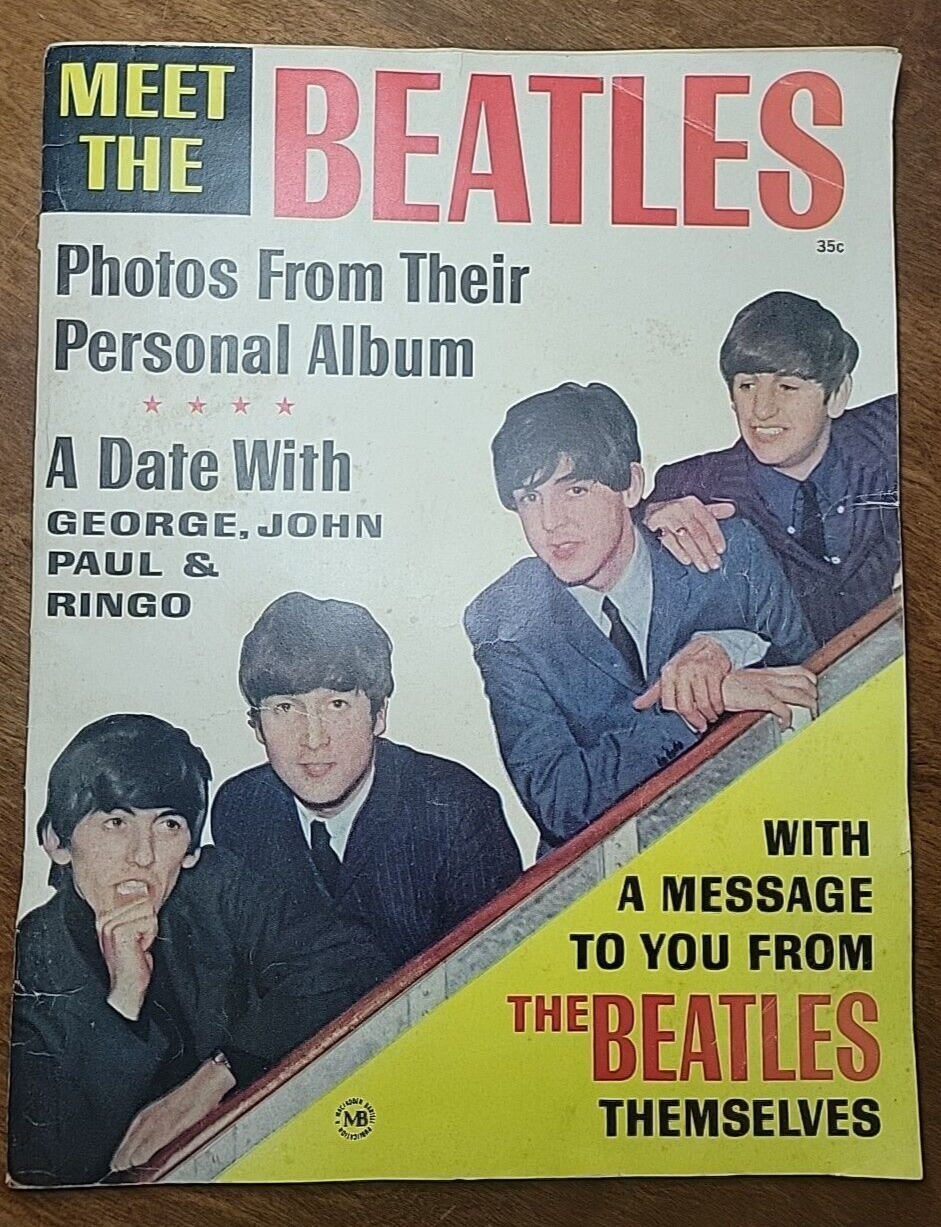 'Meet The Beatles' 1963 Magazine Photos From Their Personal Album