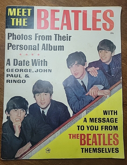 'Meet The Beatles' 1963 Magazine Photos From Their Personal Album