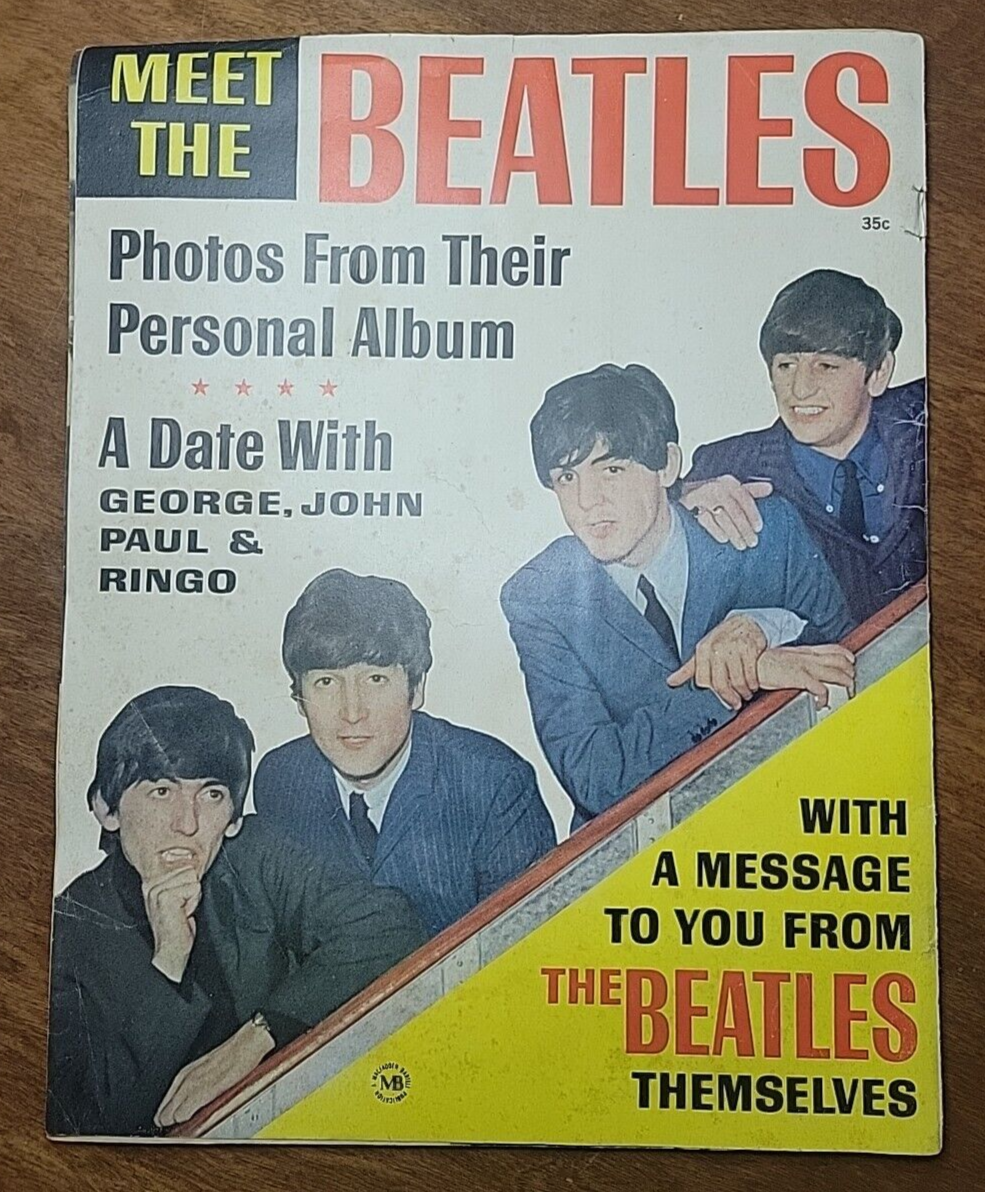 'Meet The Beatles' 1963 Magazine Photos From Their Personal Album