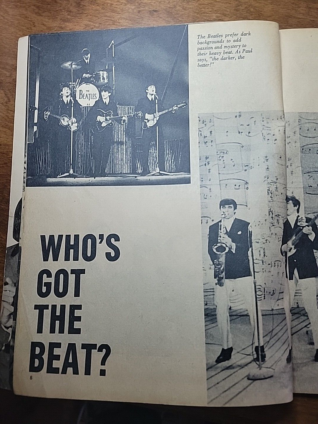 'Dave Clark 5 vs The Beatles' Popular Annual Magazine 1964