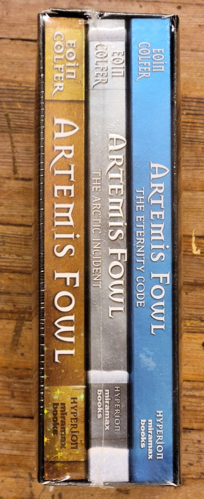 ~SEALED~ Artemis Fowl CRIMINAL MASTERMIND COLLECTION 3 Book Box Set Eoin Colfer