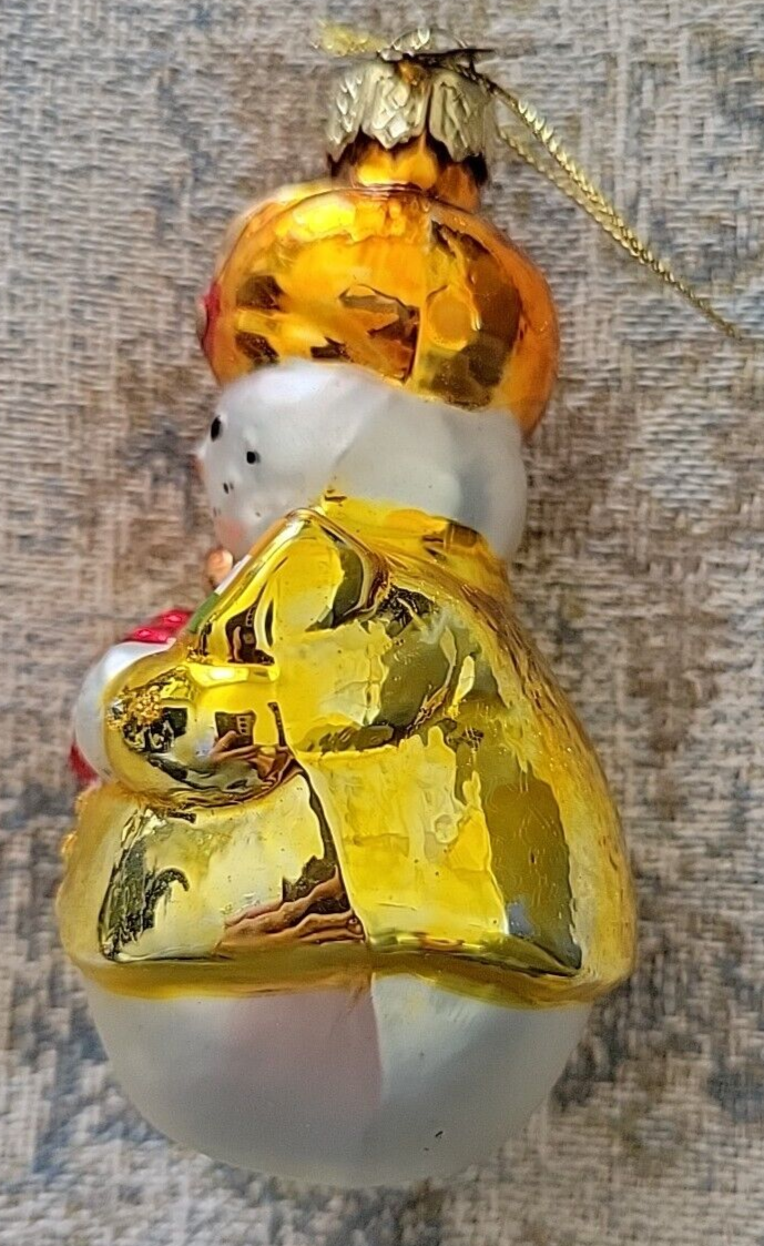 2001 Thomas Pacconi Classics, Tree Ornament Christmas India Snowman