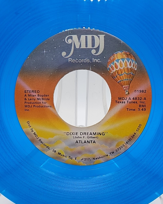 Atlanta DIXIE DREAMING - MEDLEY OF THE STARS MDJ Records Blue 45 1982