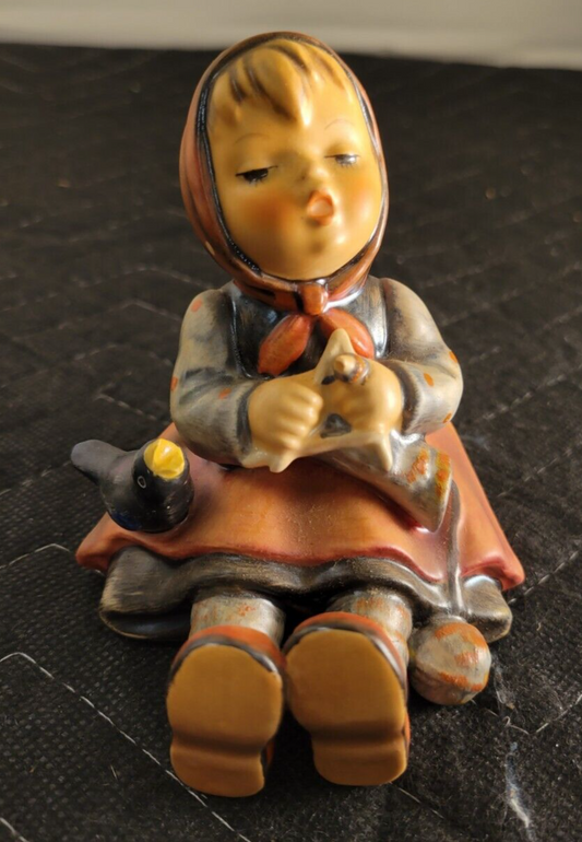 Vintage Hummel Goebel Figurine Happy Pastime # 69 W Germany TMK5