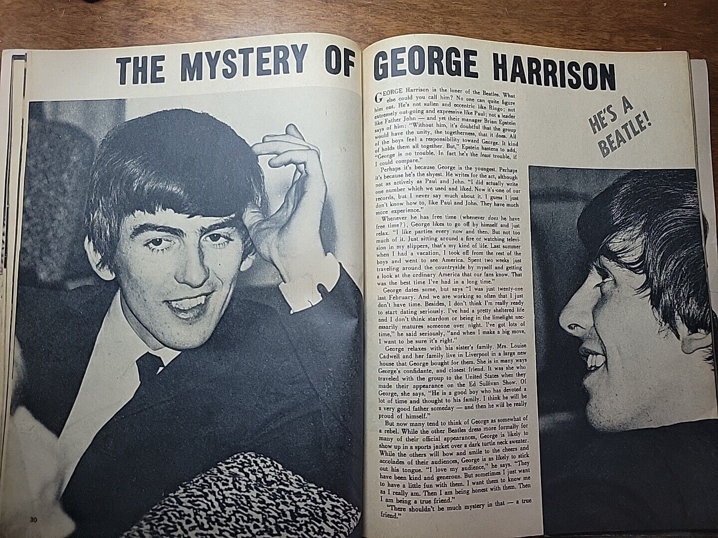 'Dave Clark 5 vs The Beatles' Popular Annual Magazine 1964