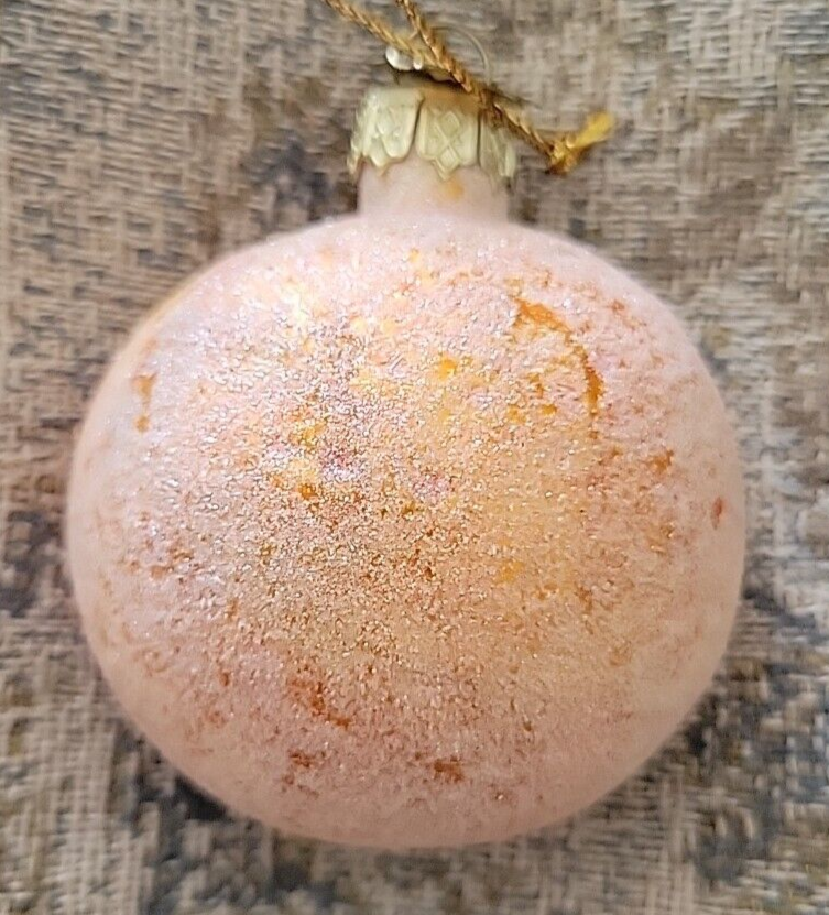 2001 Thomas Pacconi Classics, Tree Ornament Frosted Sliced Orange
