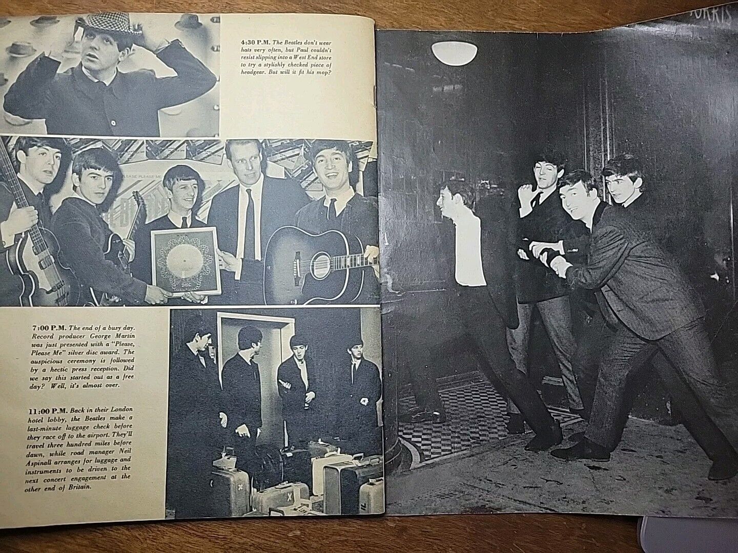 'Meet The Beatles' 1963 Magazine Photos From Their Personal Album