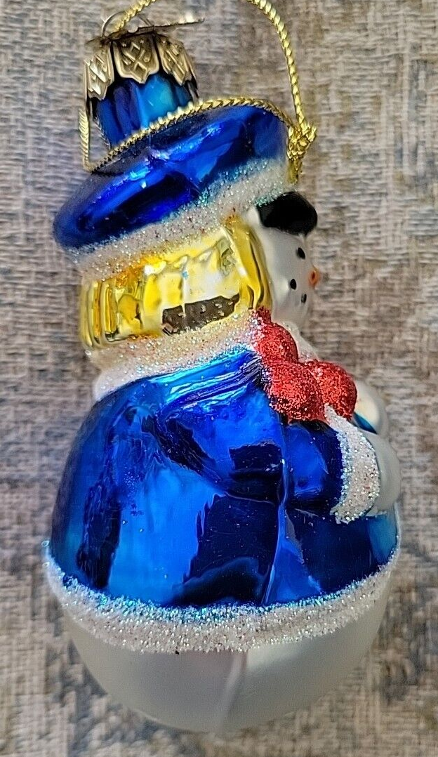 2001 Thomas Pacconi Classics, Tree Ornament Christmas Netherlands Snowman