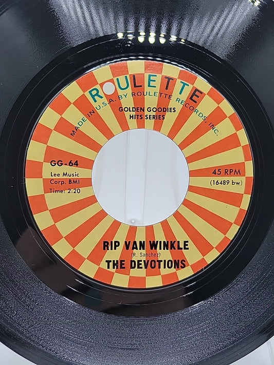 Darrell & The Oxfords PICTURE IN MY WALLET  & The Devotions Roulette Records 45